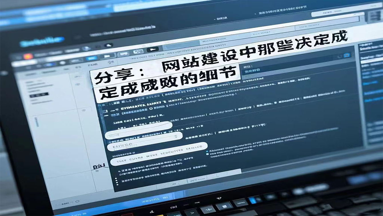 分享：网站建设中那些决定成败的细...
